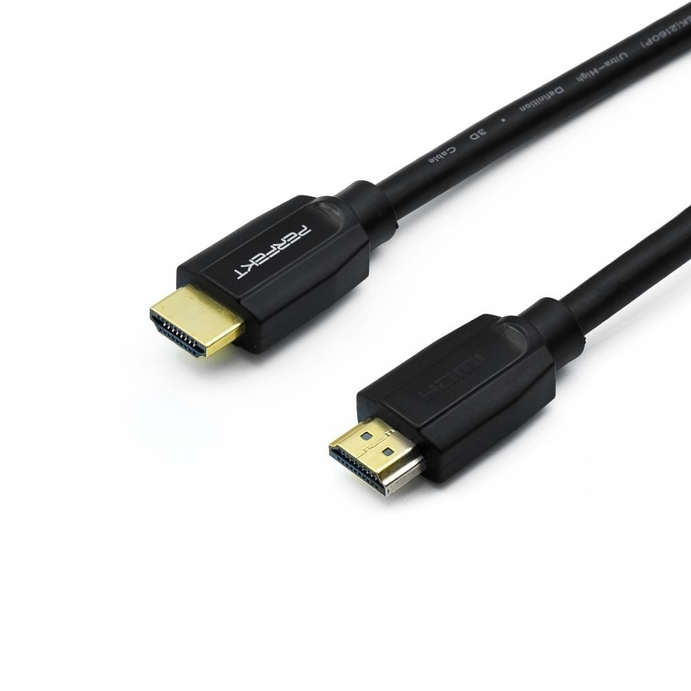 PERFEKT HDMI線 傳輸線 延長線 HDMI 2.0 4K 訊號線 3米 適用 電視 螢幕 電腦 台灣 現貨-細節圖2