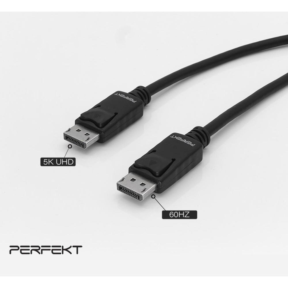 PERFEK Displayport延長線 dp 傳輸線 dp 線 訊號線 連接線 轉接線 2米 適用 電腦 PC 螢幕-細節圖8