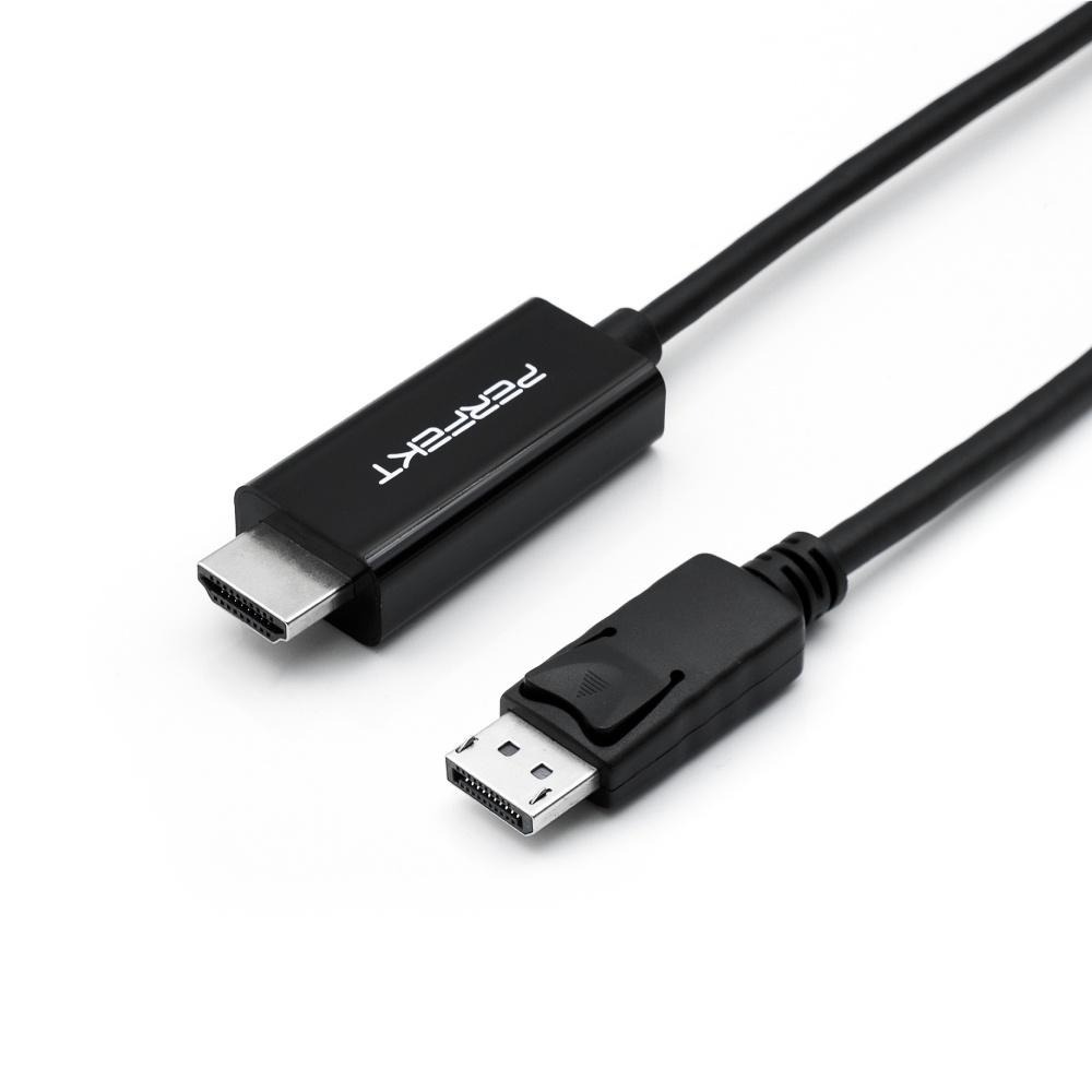 PERFEKT DP轉HDMI 4K60Hz 影音轉接線 1M DH-4K2100-細節圖2