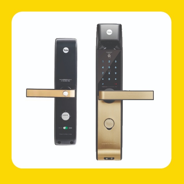 Yale 耶魯YDM-7216A 五合一電子鎖附基本安裝-細節圖3