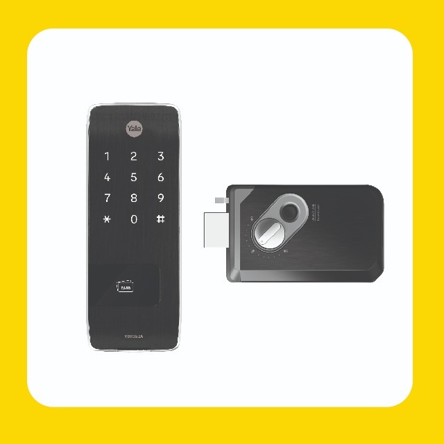 Yale 耶魯YDR-353A 電子輔助鎖附基本安裝-細節圖3