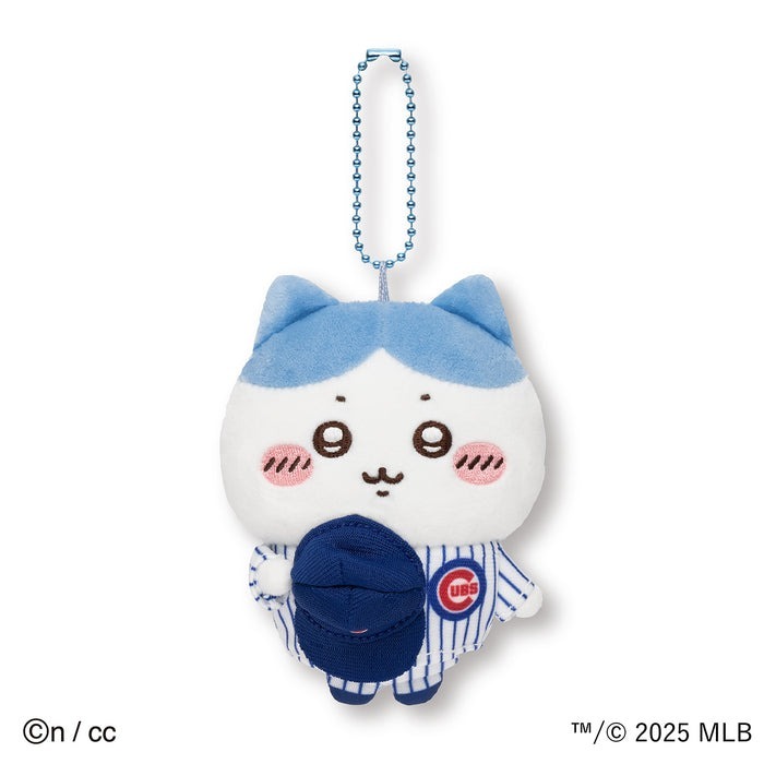 吉伊卡哇 Chiikawa MLB聯名 道奇 小熊 吊飾 娃娃-規格圖2