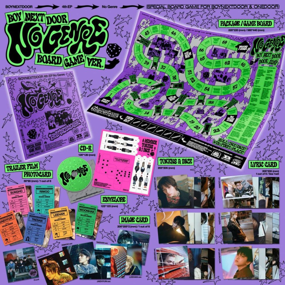 BOYNEXTDOOR 門童 BND 確認款 4th EP [No Genre] Preview 全專 專輯-細節圖2