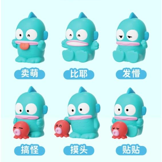三麗鷗 漢頓 萌粒 萌趣豆 一整套六隻-細節圖2