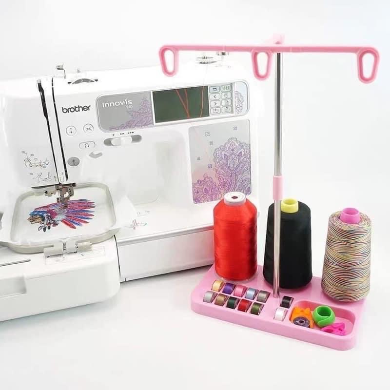 家用縫紉機線架 鎖邊機三線架 雙線架 縫紉機配件 $100 家用縫紉機多功能線架    👉顏色隨機出貨￼     產品-細節圖2