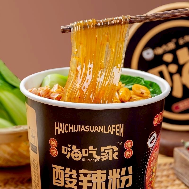 嗨吃家 黑金酸辣粉-細節圖2