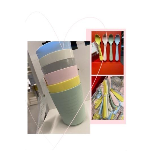 IKEA KALAS 兒童餐具組 湯匙/刀叉/喝水練習杯