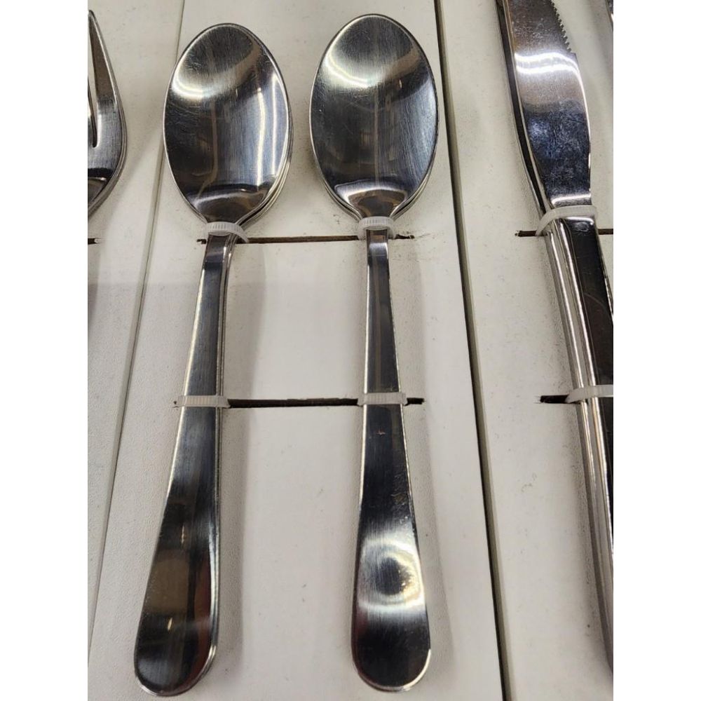 IKEA FÖRNUFT 叉子/湯匙, 不鏽鋼, 19 公分-細節圖2