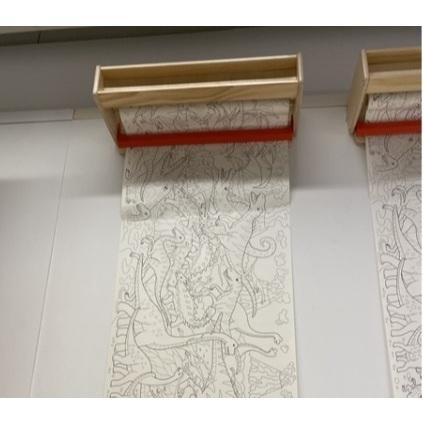 IKEA MÅLA 兒童繪畫用品 畫紙 畫架-細節圖2