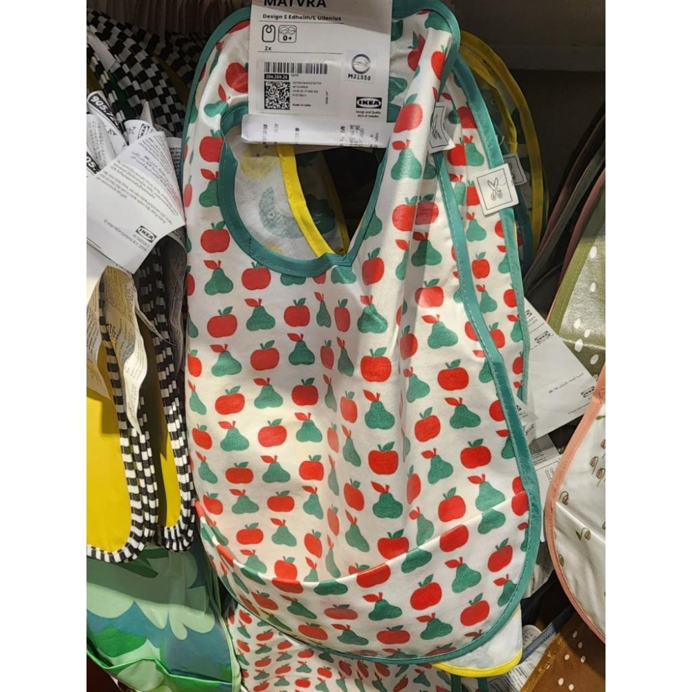 IKEA GRÖNFINK/兒童圍兜 吃飯衣-細節圖3