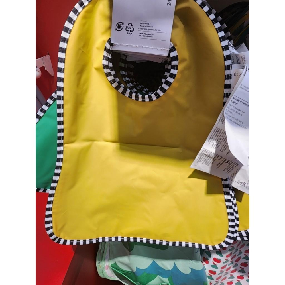 IKEA GRÖNFINK/兒童圍兜 吃飯衣-細節圖4