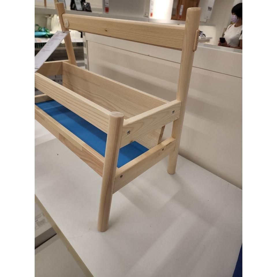 IKEA FLISAT 展示書架 書本收納架-細節圖3