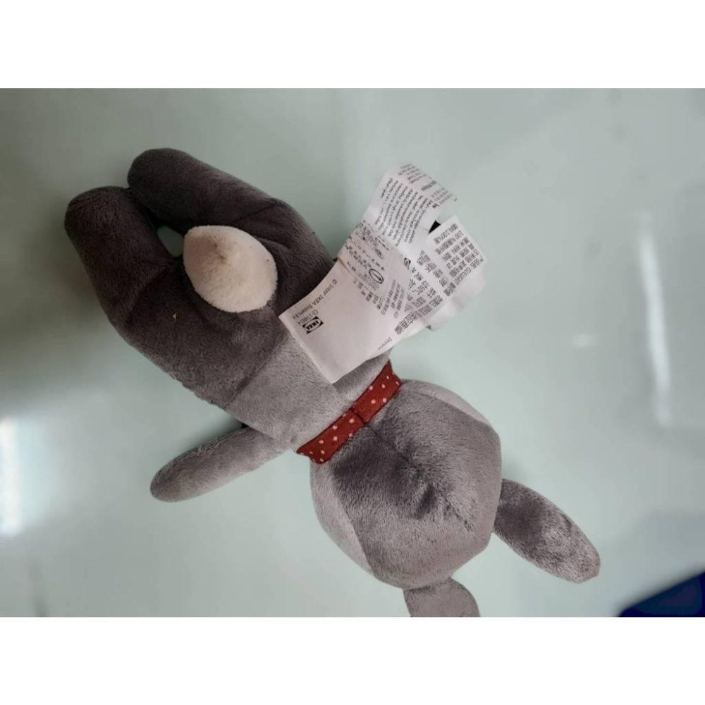 IKEA FABLER BJÖRN 填充玩具, 新款粉色／米色 玩偶-細節圖4