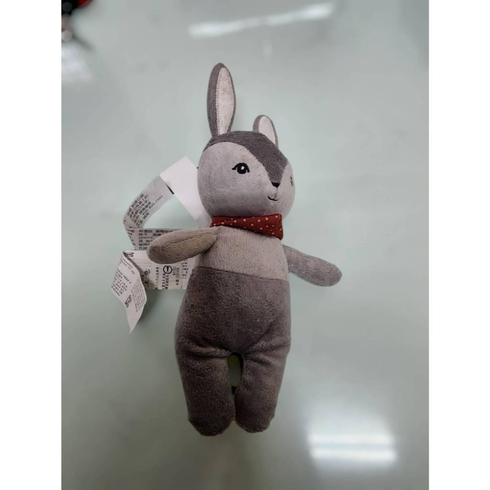 IKEA FABLER BJÖRN 填充玩具, 新款粉色／米色 玩偶-細節圖6