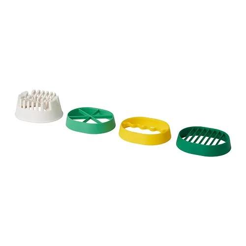IKEA UPPFYLLD 切蛋器 4件組, 多種顏色-細節圖3