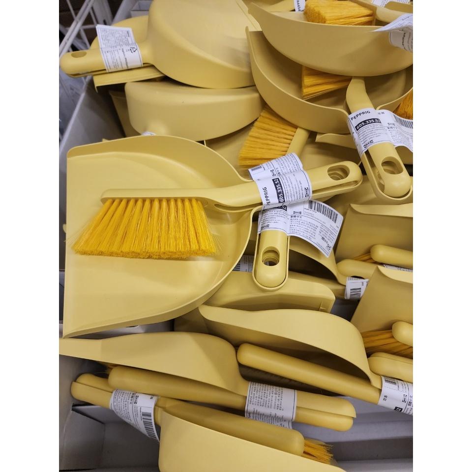 IKEA PEPPRIG 畚箕/刷子, 灰色 居家用品 小掃把-細節圖2