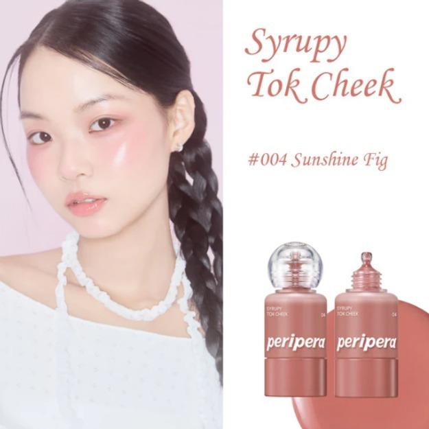 韓國OLIVEYOUNG 【Peripera】Syrupy Tok Cheek 果凍腮紅｜玻璃感水光｜韓國熱賣-細節圖2