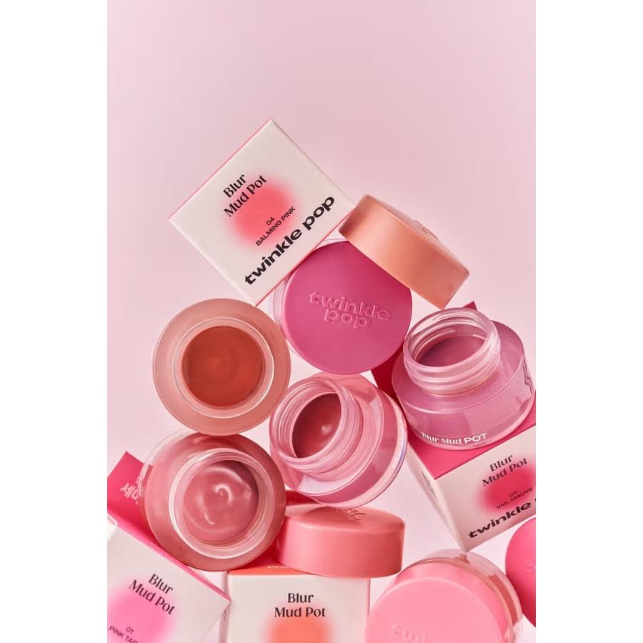 韓國大創 【韓國熱銷】Twinkle Pop 慕絲柔霧腮紅 霜狀質地｜自然紅潤顯色｜可作腮紅/唇彩/眼影三用！-細節圖3