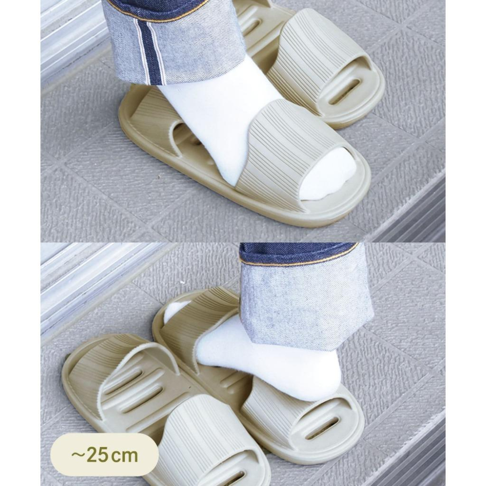 日本雜貨 3COINS 輕量雙向室內拖鞋 戶外拖鞋 極輕-細節圖3