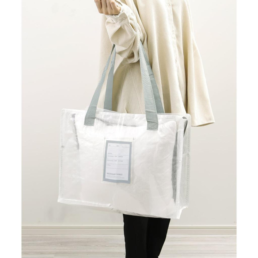 日本雜貨 3COINS 旅行袋 購物袋 出國必備 超大旅行袋-細節圖4