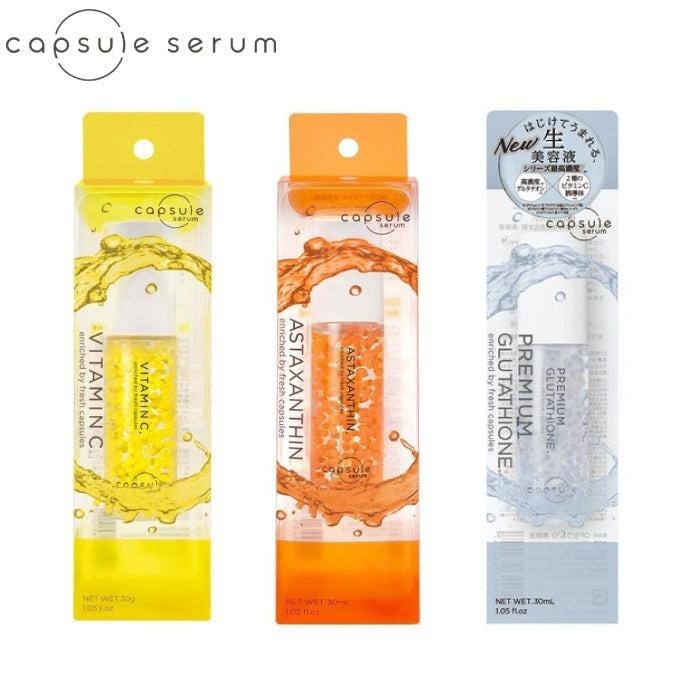 日本代購 珂蓓思CAPSULE SERUM 膠囊精華維生素C 美容液30ml 生維生素C-細節圖2