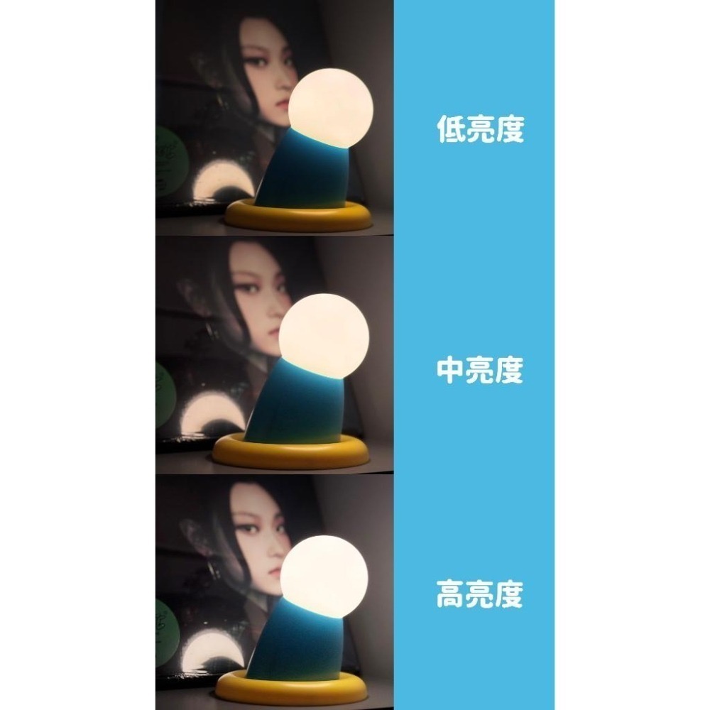 【lilymoon】【🌞現貨速出！】多拉A夢伸出圓手小夜燈 拍打感應 節日送禮 情人節 聖誕 露營 好玩 交換禮物-細節圖7