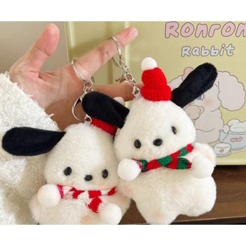 【lilymoon】現貨速出 狗聖誕節限定款 ! 可愛毛絨絨圍巾帽子小狗節日禮物-細節圖4