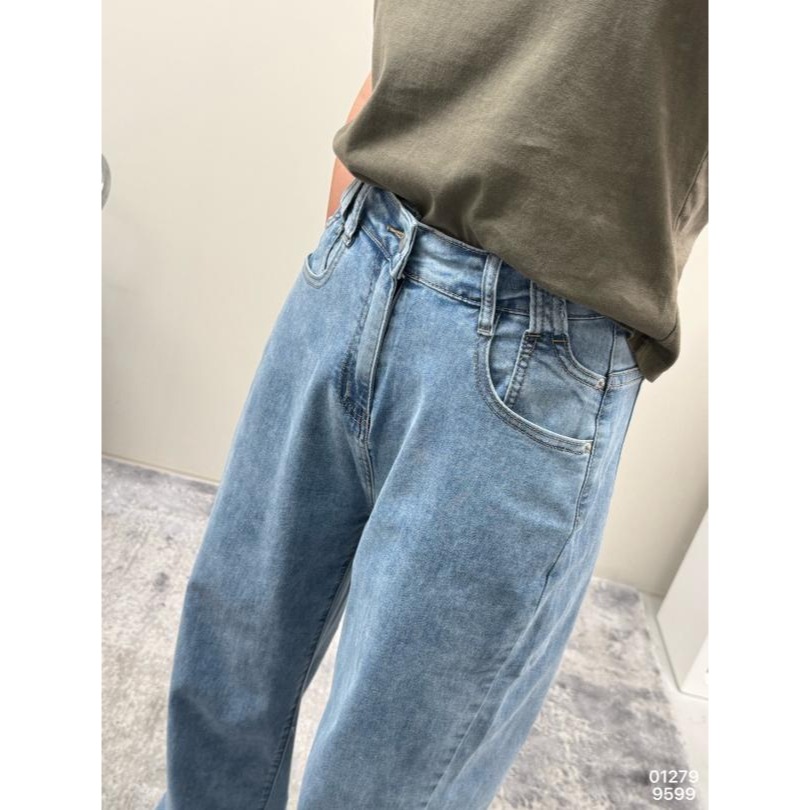 ⭕下單前請先聊聊有無庫存⭕冰貝涼感直筒寬褲-細節圖3