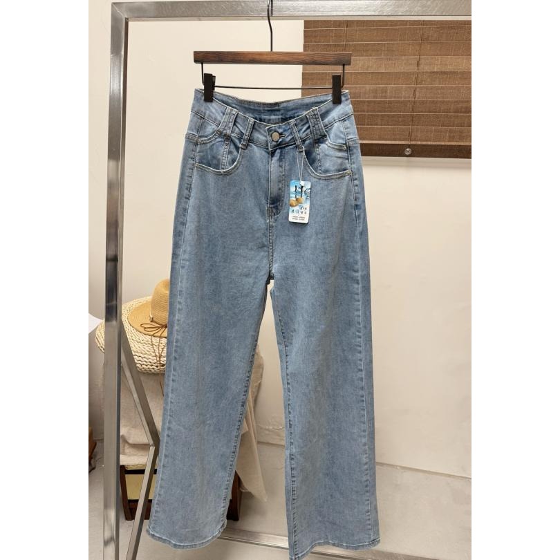 ⭕下單前請先聊聊有無庫存⭕冰貝涼感直筒寬褲-細節圖4