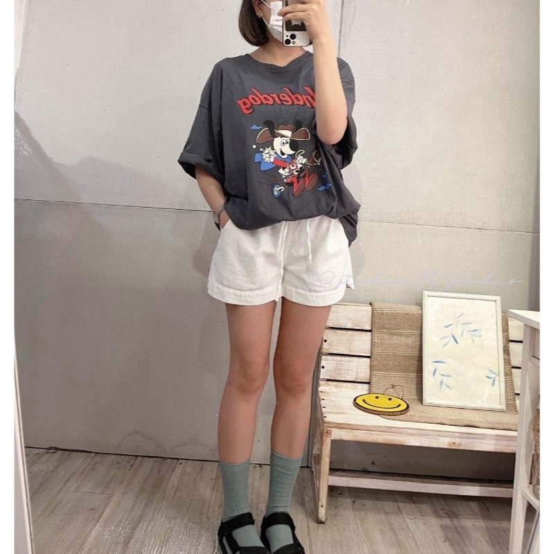 ⭕下單前請先聊聊有無庫存⭕抽繩瘦瘦短褲-細節圖7