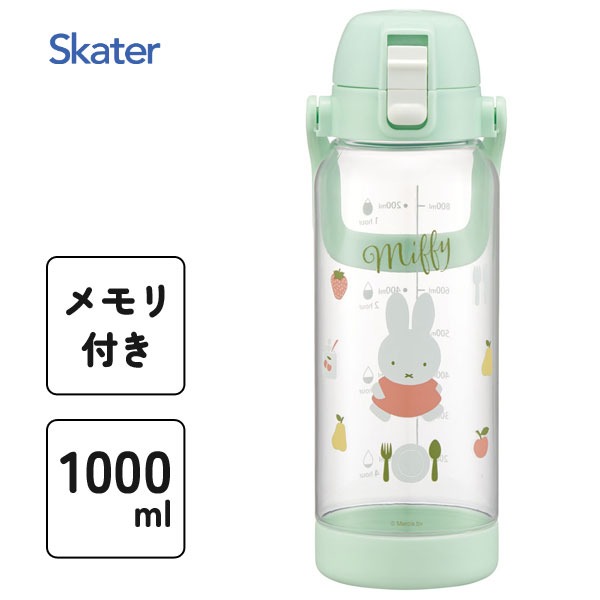 【預購】SKATER大容量1000ml透明水壺-細節圖3