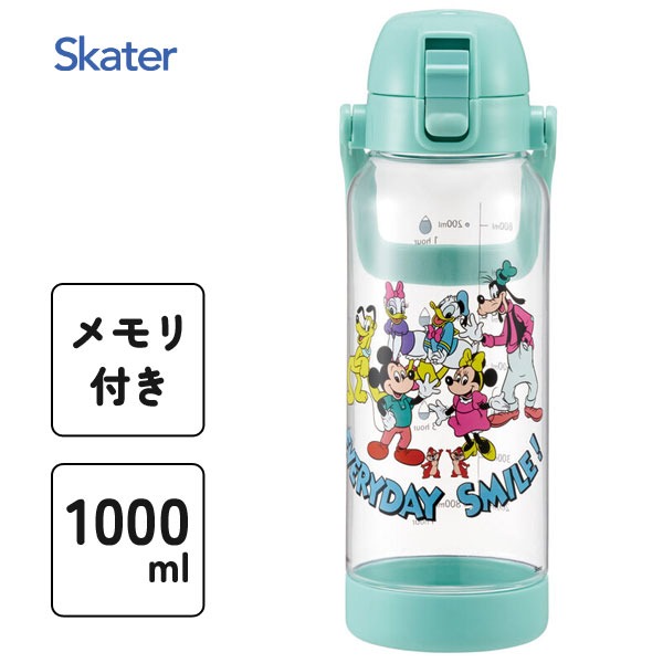 【預購】SKATER大容量1000ml透明水壺-細節圖5
