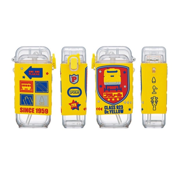 【預購】SKATER方形2WAY吸管水壺450ml-細節圖11