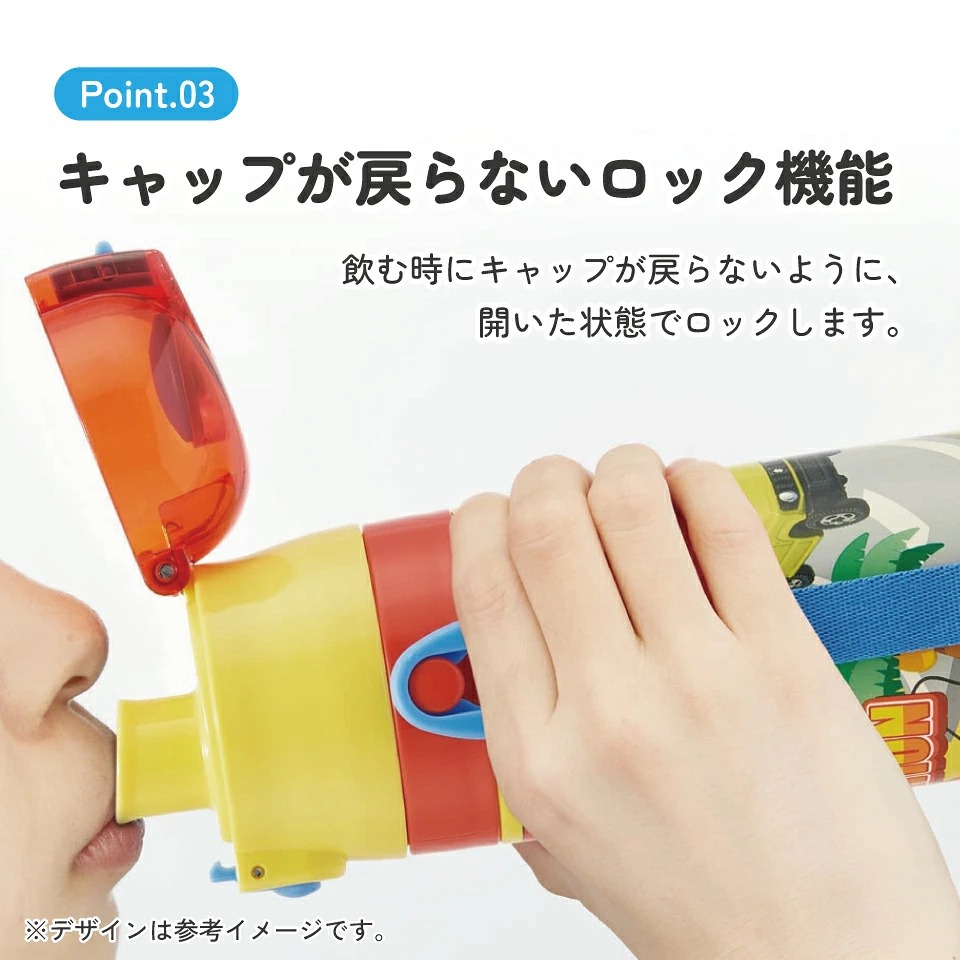 【預購】SKATER 2WAY超輕量不銹鋼保溫保冷瓶-細節圖7