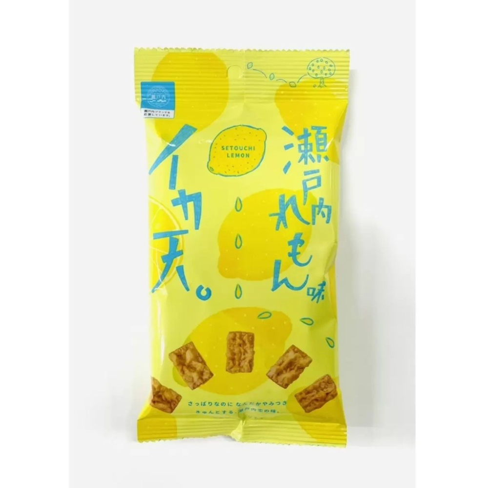 日本好市多-瀨戶內檸檬魷魚天婦羅餅乾27g x 20袋-細節圖2