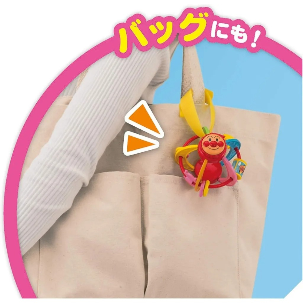 【預購】日本 麵包超人-寶包感知益智手抓球推車玩具-細節圖7