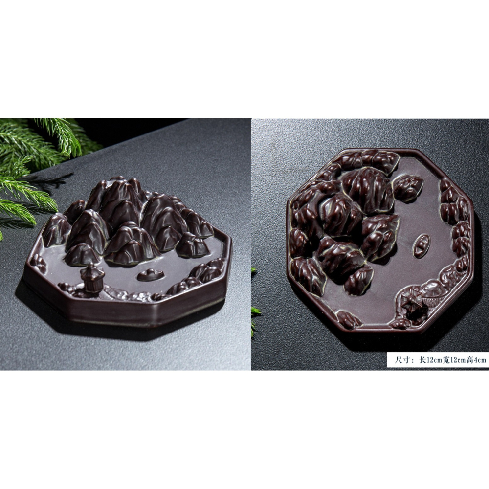 現貨 雲山仙境 陶瓷 薰香 倒流香座  送倒流香 意境環繞 休閒 擺飾-細節圖4