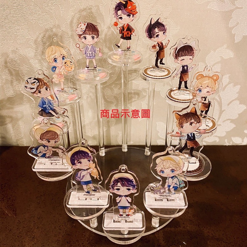 現貨 透明 9/12/13層款 簡易拆裝 完美呈現 螺絲固定 圓形 公仔架 展示架 飾品架 高低架  擺飾 整理收納-細節圖6