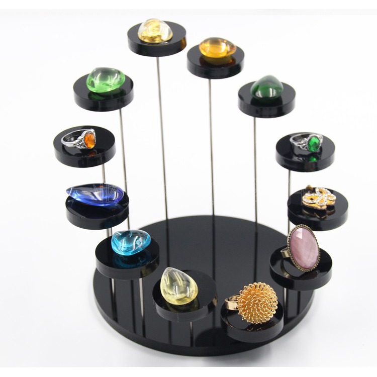 現貨 視覺效果優 12層 晶黑款/財黃款 展示架 飾品架 公仔架 甜點架 擺飾架 陳列 (不含展示品)-細節圖3