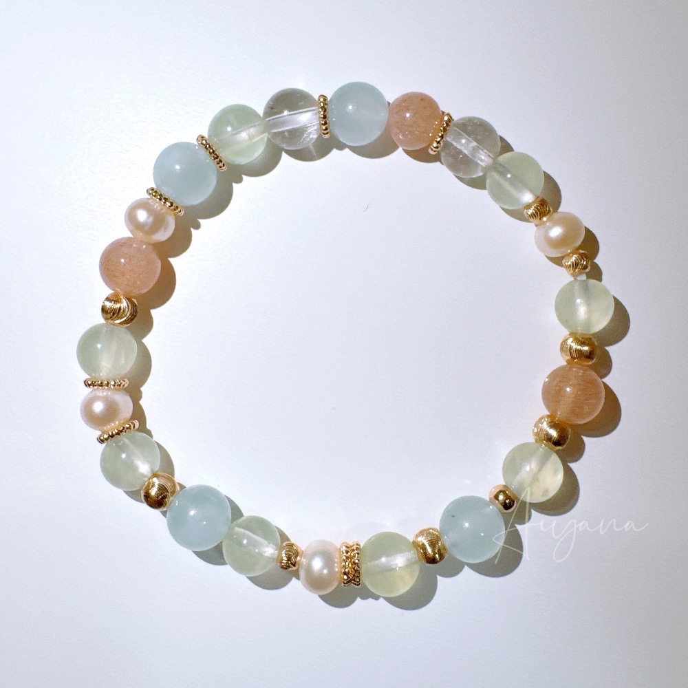 葡萄石/海藍寶/橙月光-細節圖2