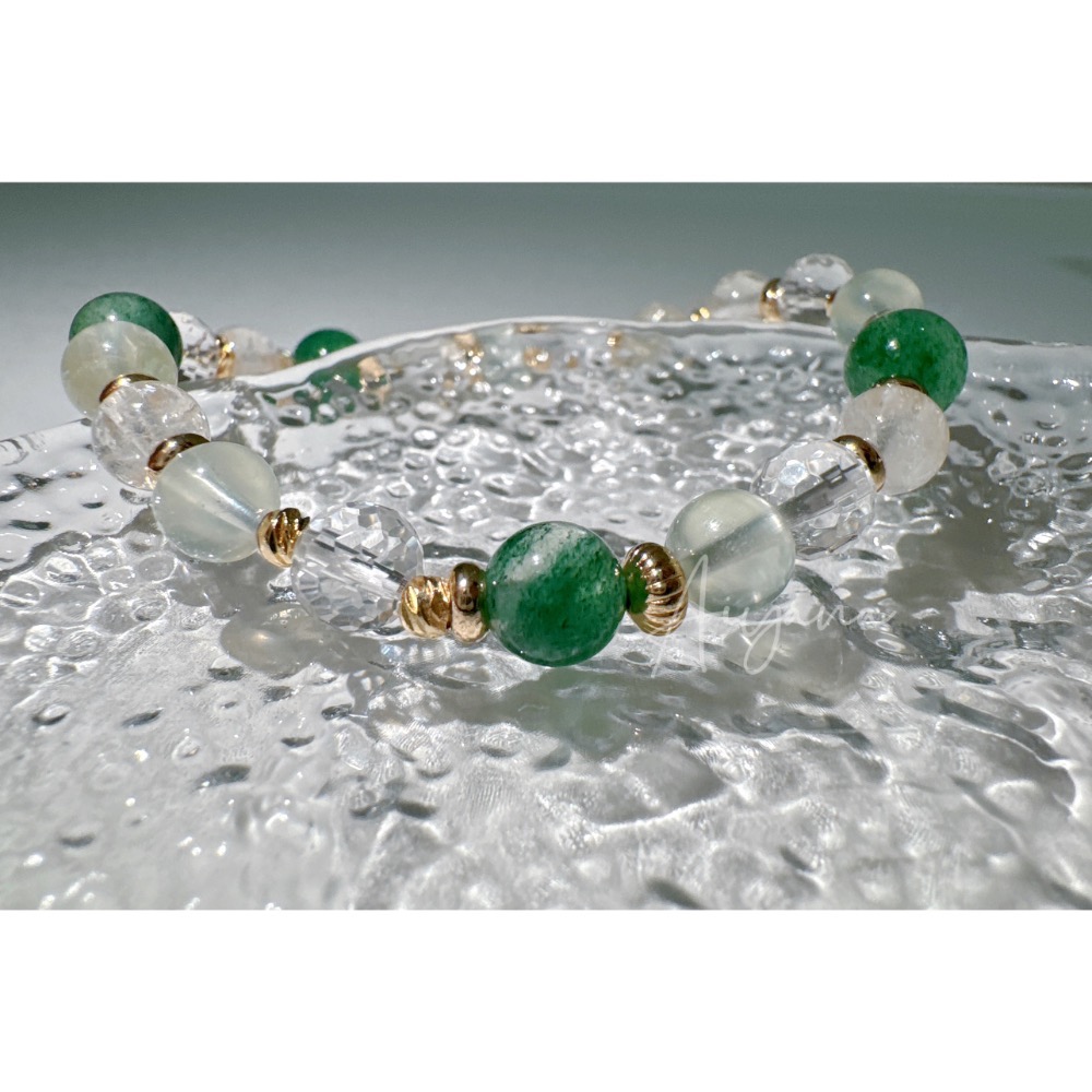 綠草莓/葡萄石/黃水晶-細節圖2