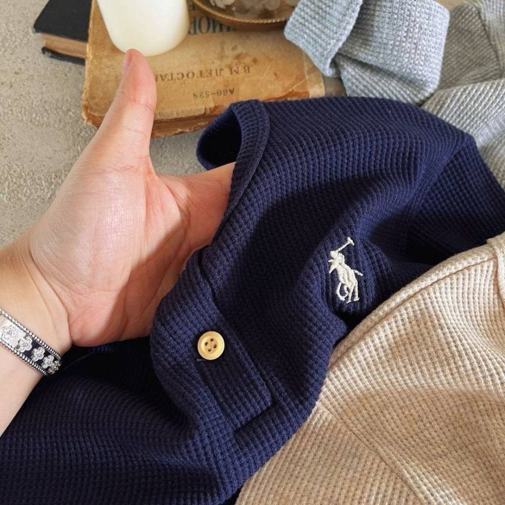 男女寶Polo上衣針織款-細節圖4