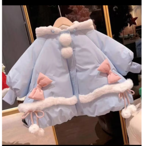 ❤️超級可愛保暖的大耳狗絨毛外套❤️-規格圖2