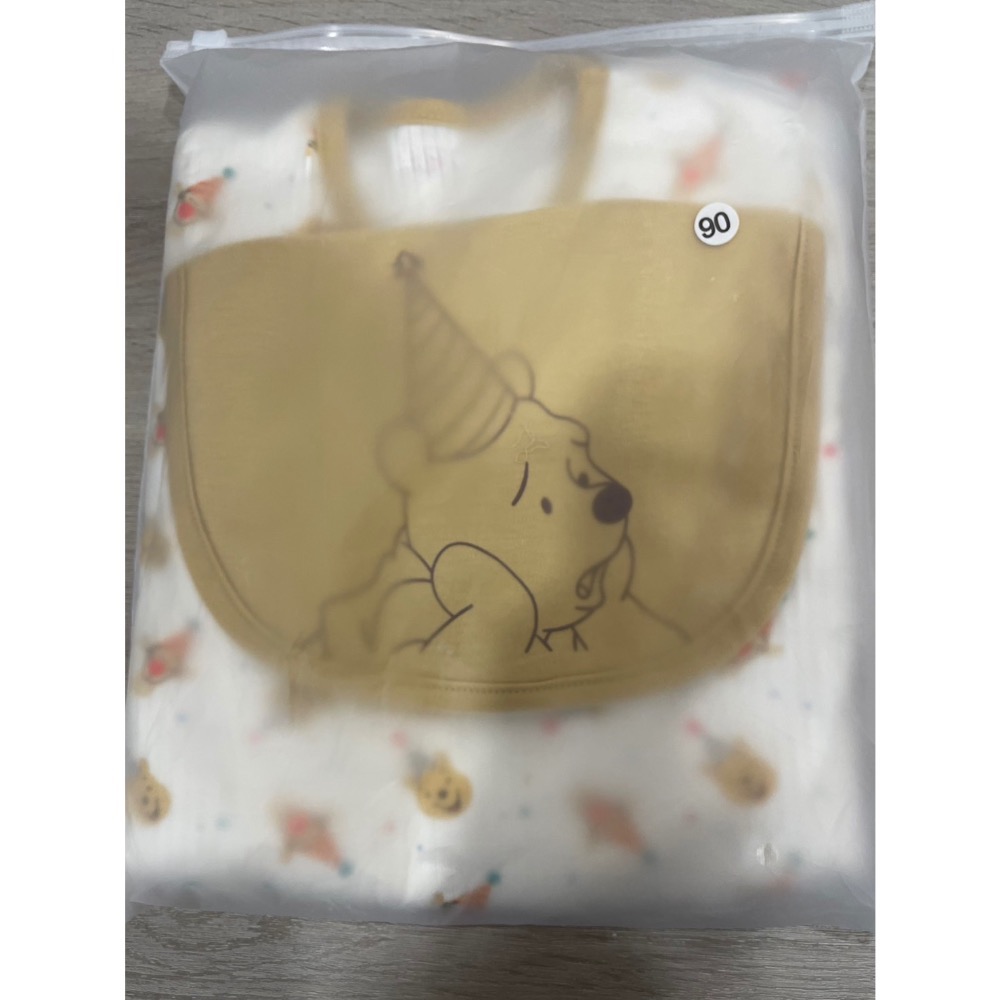 湯姆貓與傑利鼠維尼圍兜兜連身褲組合-規格圖2