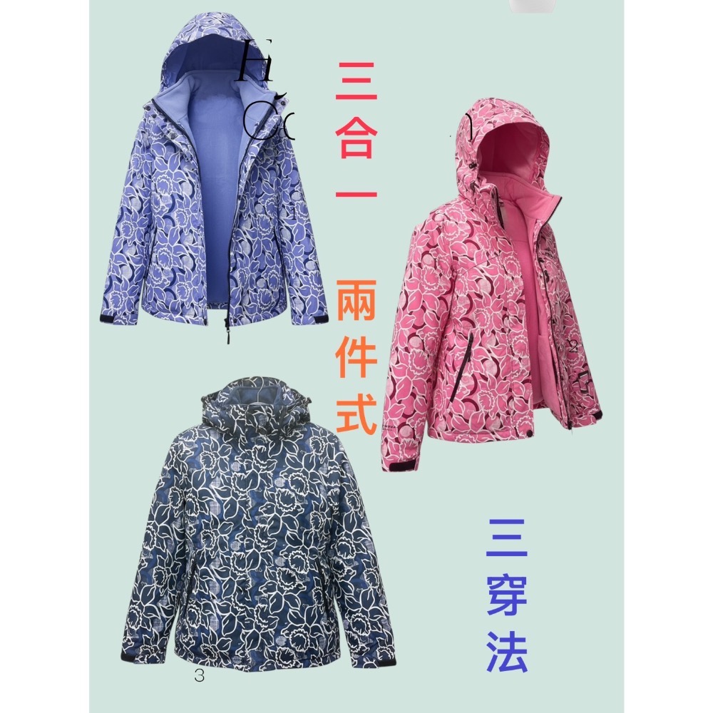 兩件式衝鋒衣 機能外套-細節圖11