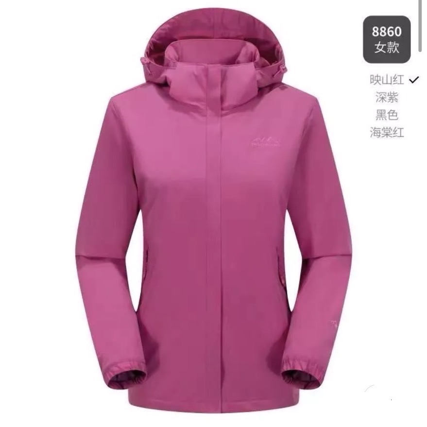 風雪狼機能外套 衝鋒衣 防風防水 情侶外套 內裏刷毛外套-細節圖4