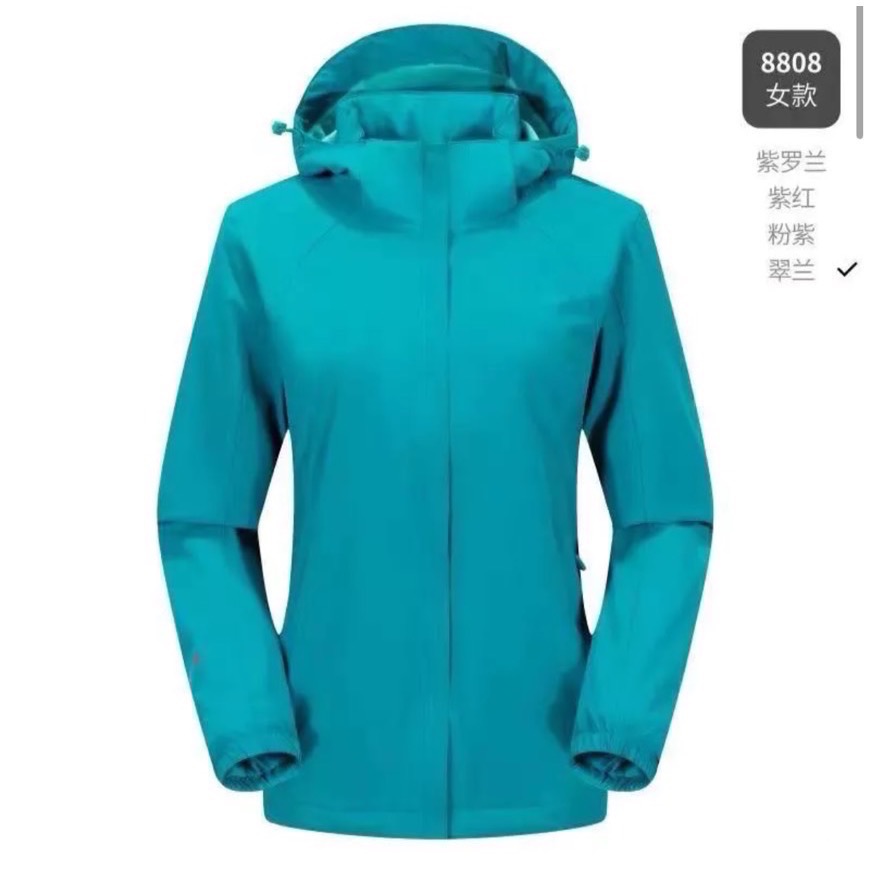 風雪狼機能外套 衝鋒衣 防風防水 情侶外套 內裏刷毛外套-規格圖10