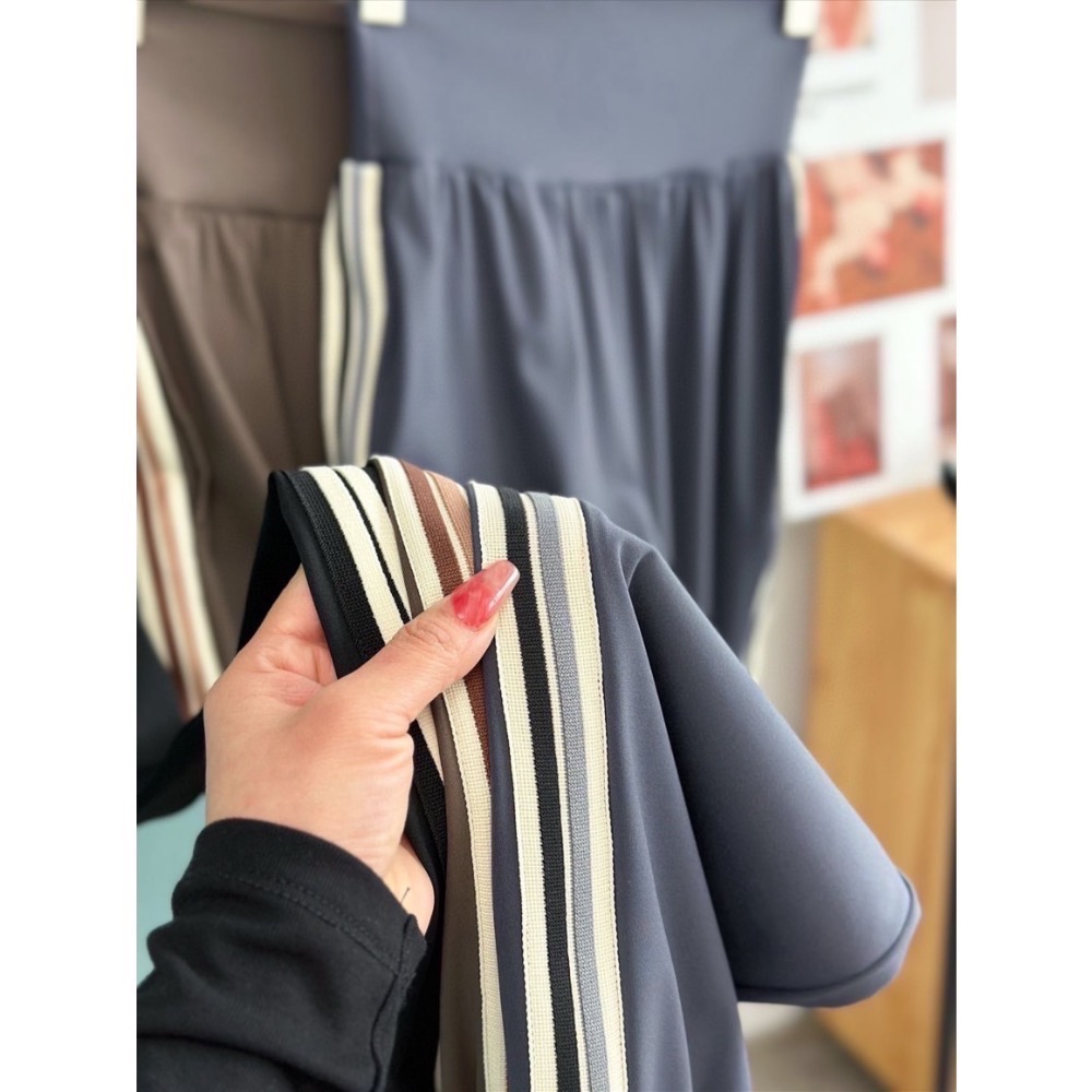 高腰瑜珈褲 哈綸褲 運動縮口褲-細節圖10