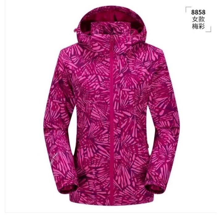 帽可拆加絨內裏 女款衝風外套 防風防水外套 極輕外套-規格圖7