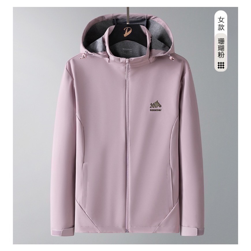 情侶款防風防水外套-規格圖11